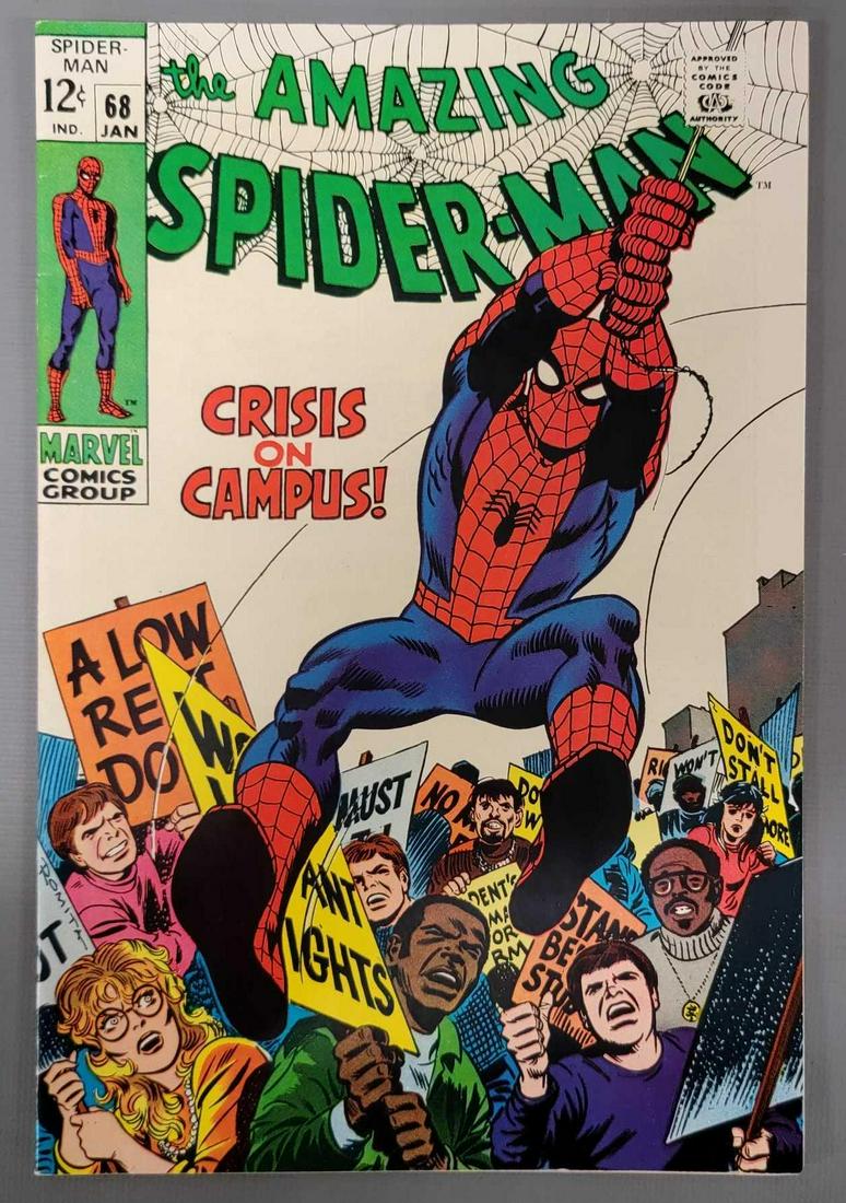 Amazing Spider-man 68 higher grade introduction of the Tablet of Life and Time (1 of 8)