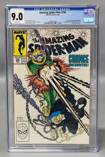 Web Of Spider-Man #39 CGC Graded 9.0 Marvel June 1988 White Pages Comic  Book.