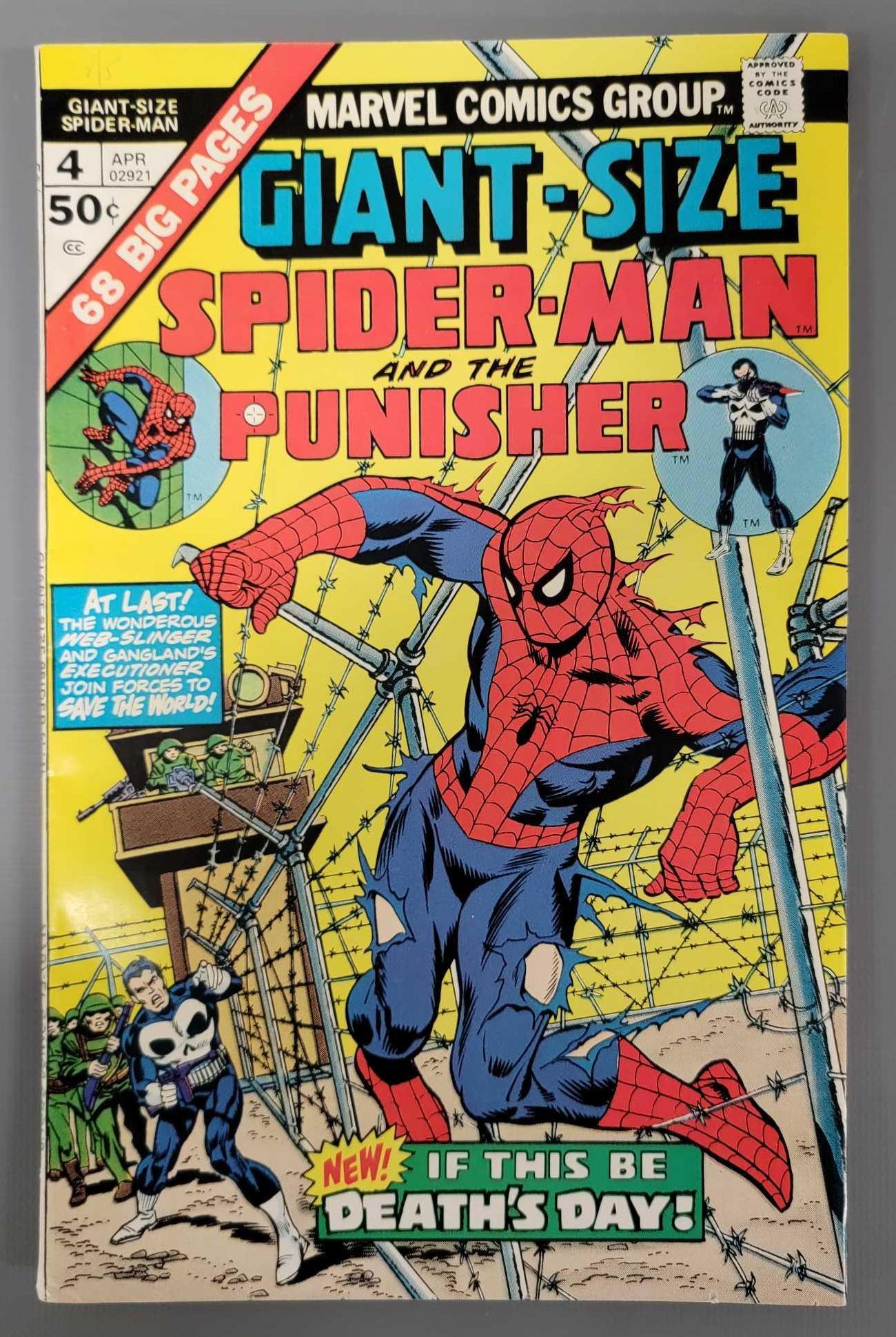 Giant-size Amazing Spider-man 4 3rd appearance of Punisher (1 of 8)
