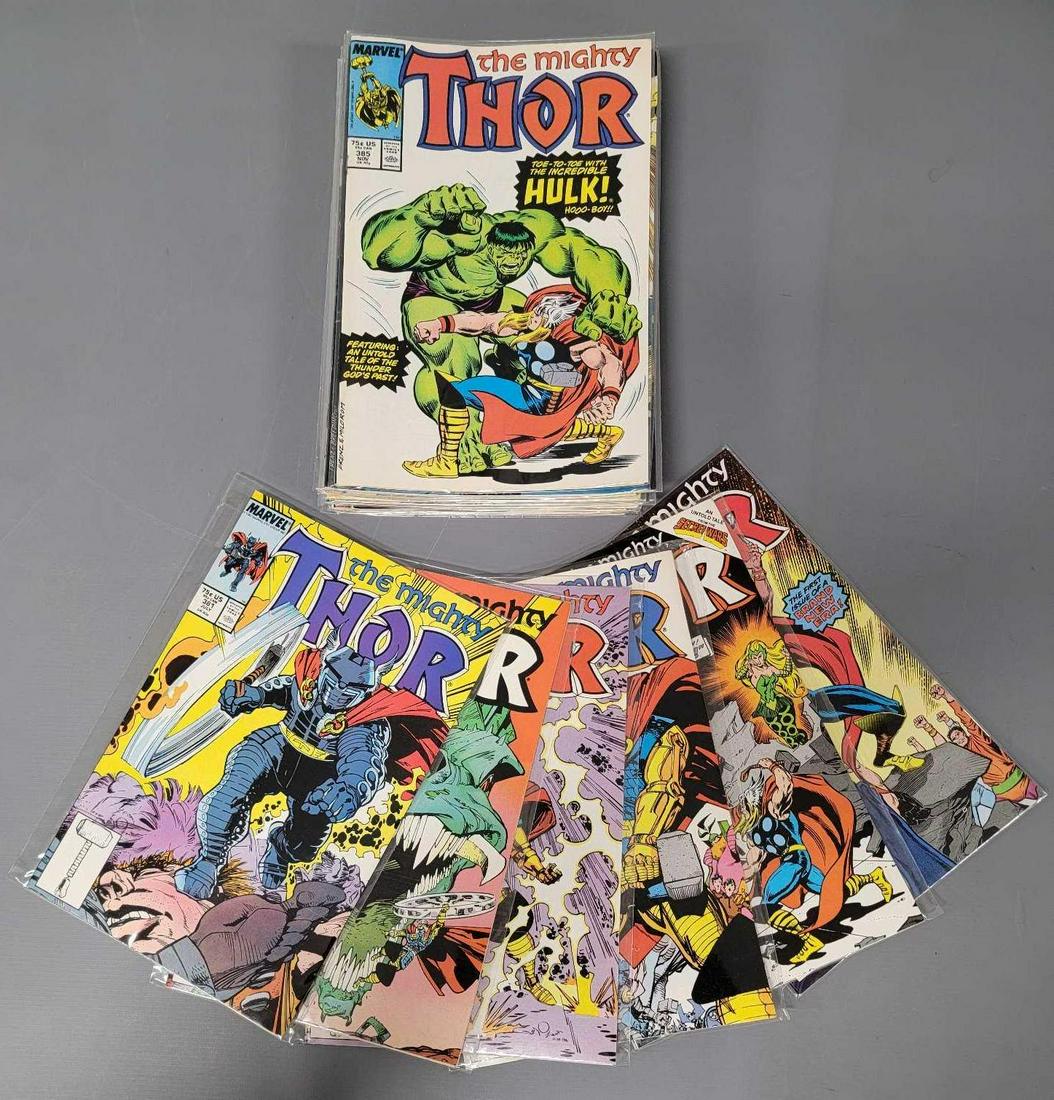 Twenty-five Thor comics from 378-406 all 75 cent issues (1 of 4)