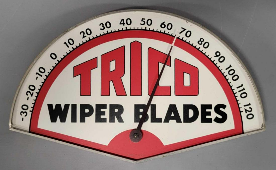 Trico Wiper Blades advertising tin thermometer (1 of 6)