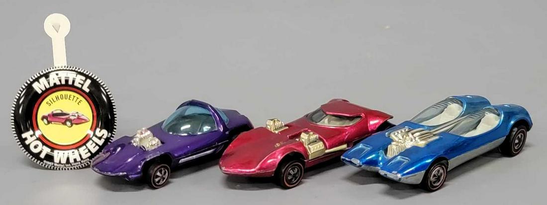Three NICE Redline Hot Wheels Silhouette Twinmill and Splittin Image (1 of 8)