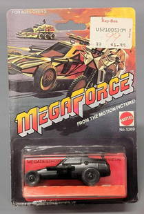 Blackwall Hot Wheels Mega Force Megadestroyer mint on sealed blister card: Blackwall Hot Wheels Mega Force Megadestroyer mint on sealed blister card, car is near mint to mint on an excellent card with a clear blister with a couple tiny dings but no cracks as seen in the phot