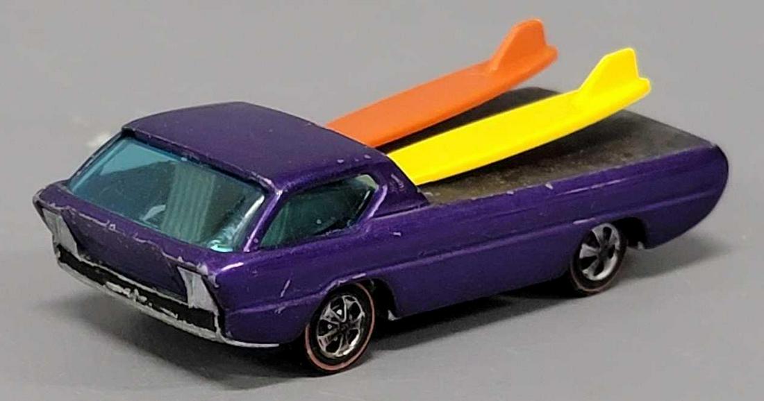Redline Hot Wheels purple US Deora with reproduction boards (1 of 7)