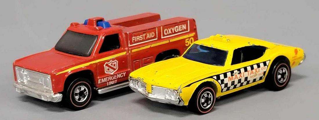 Two enamel Redline Hot Wheels (1 of 7)