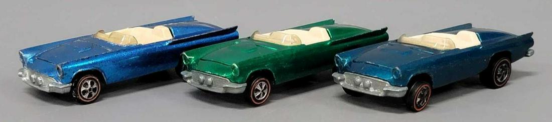Three Redline Hot Wheels classic 57 Bird (1 of 8)
