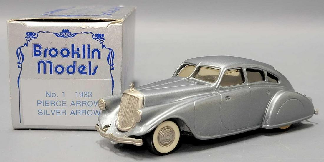 Brooklin 1933 Pierce Silver Arrow 1/43 scale die cast in original box (1 of 7)