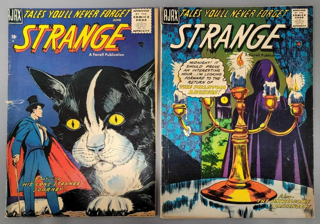 Strange (Tales You'll Never Forget) 2 (censored issue) and 3 (Ajax) (1 of 8)