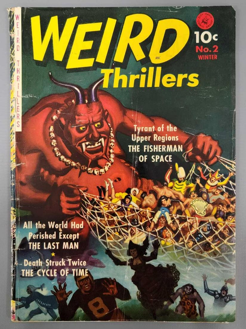 Weird Thrillers #2 (Ziff-Davis, 1951) pre-code sci-fi (1 of 9)