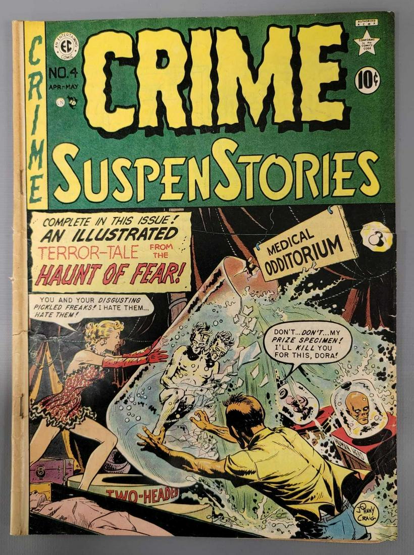 Crime SuspenStories 4 (EC) 1953 (1 of 9)