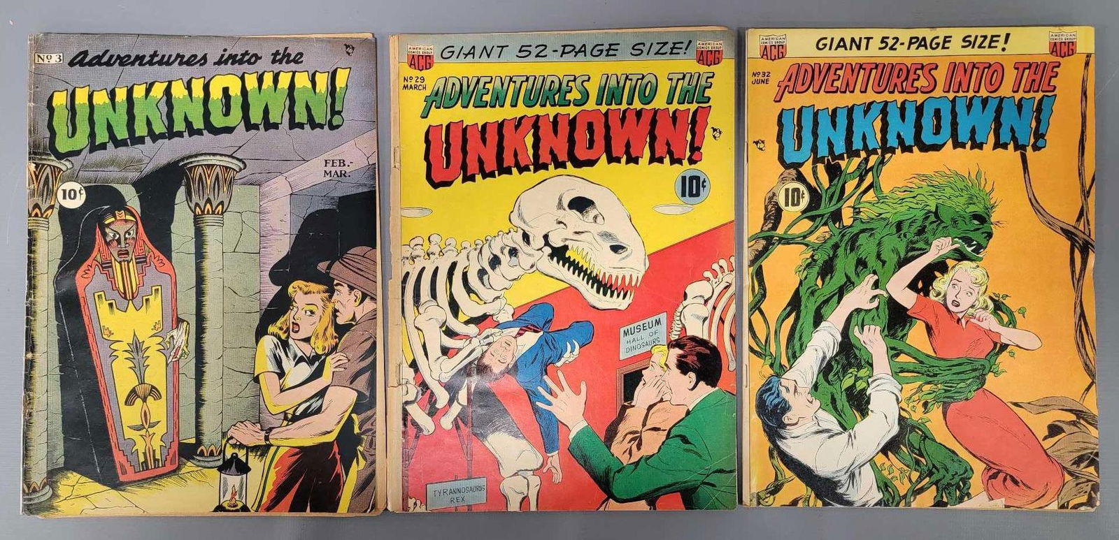 Adventures Into The Unknown 3, 29, 32 (ACG) 1949 (1 of 6)