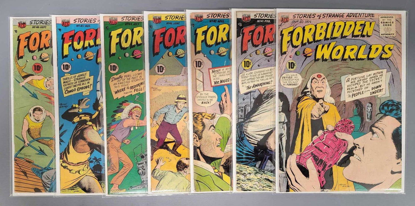 Forbidden Worlds 40-46 (ACG 1956) (1 of 4)