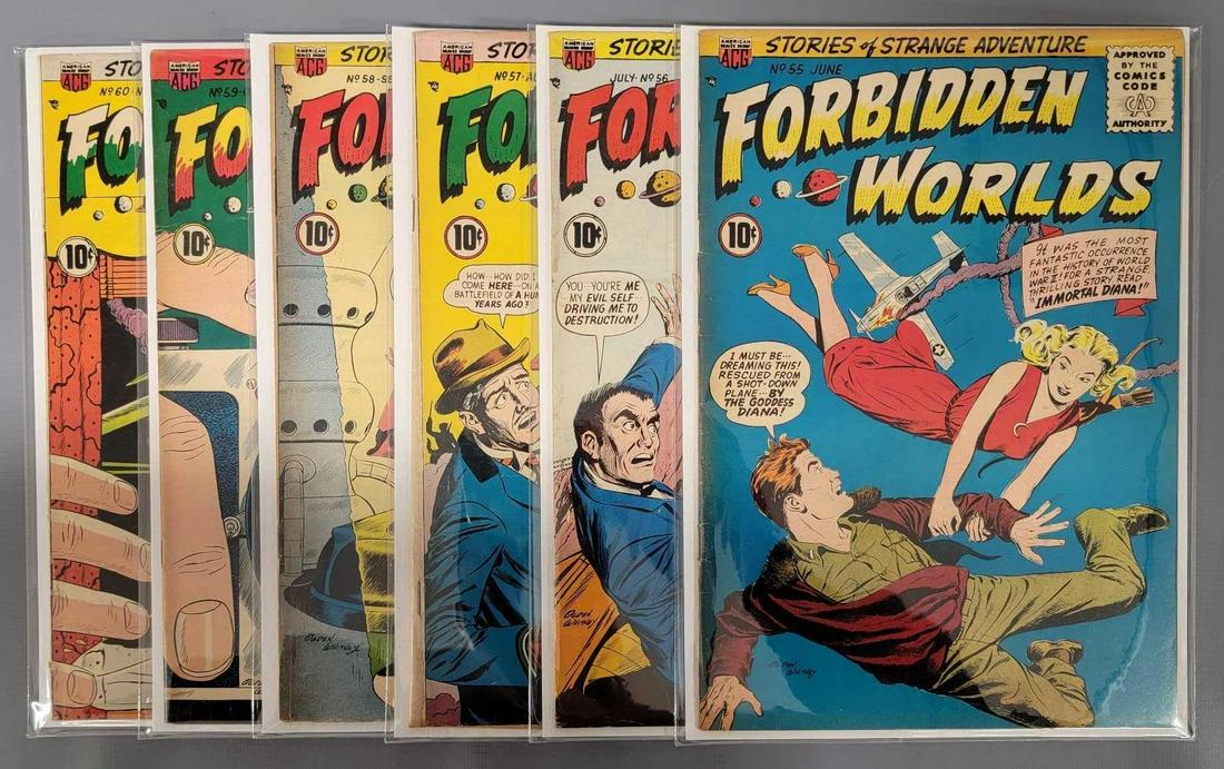 Forbidden Worlds 55-60 (ACG 1957-58) (1 of 4)