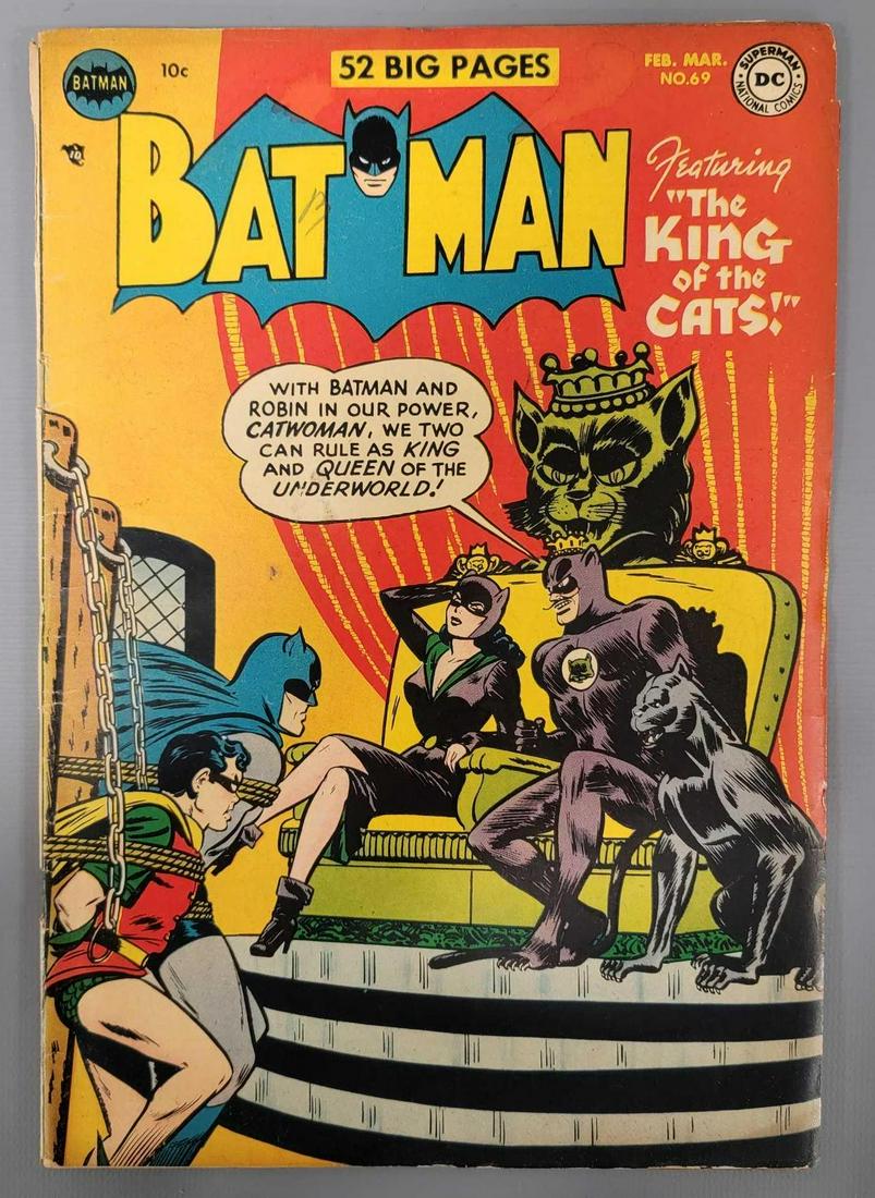 Batman #69 (DC 1952) 1st appearance of King of the Cats (1 of 8)