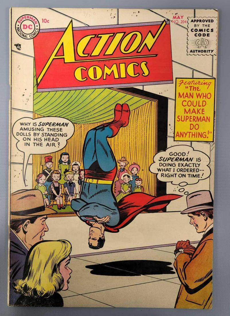 Action Comics 204 (DC) 1955 (1 of 8)