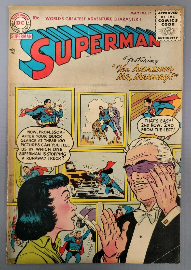Superman 97 (DC) 1955 (1 of 9)