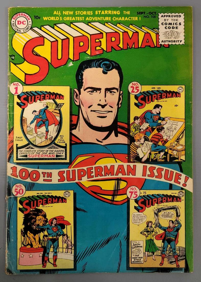 Superman 100 (DC) 1955 (1 of 8)