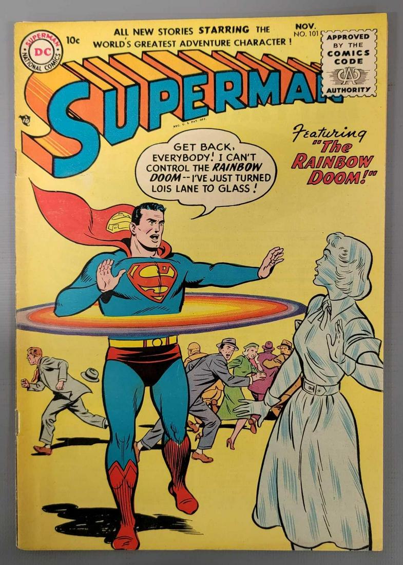 Superman 101 (DC) 1955 last golden age issue (1 of 8)