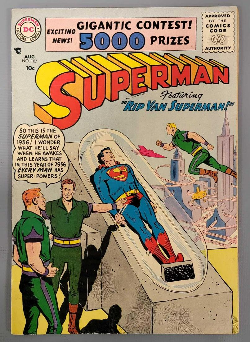 Superman 107 (DC) 1956 (1 of 8)