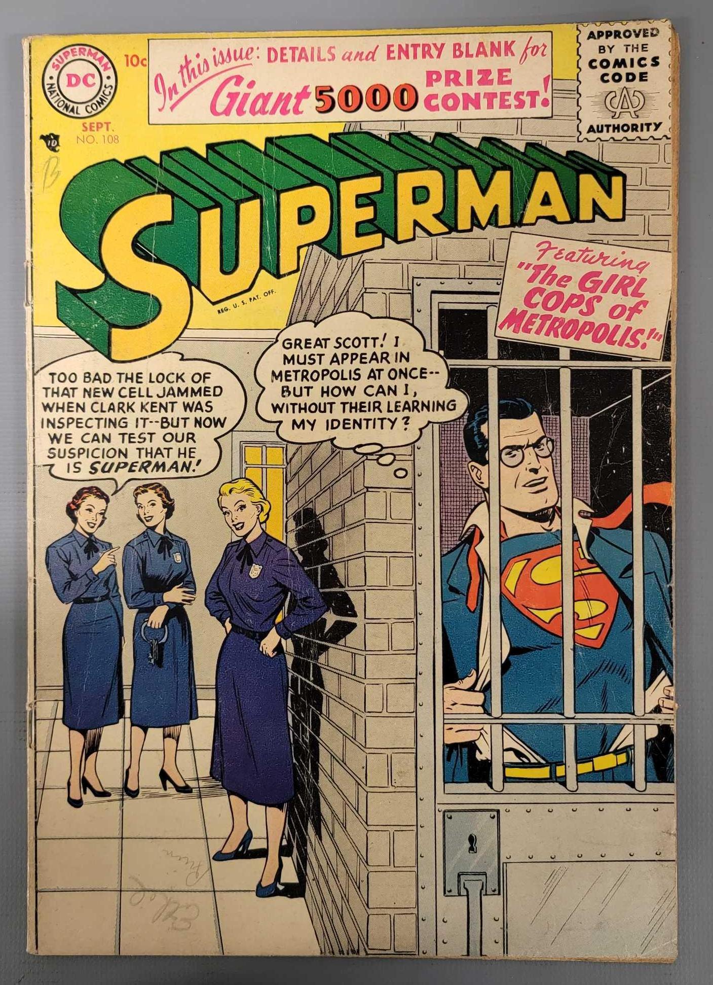 Superman 108 (DC) 1956 (1 of 8)