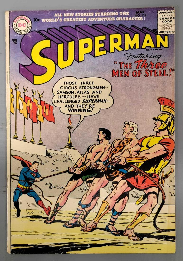 Superman 112 (DC) 1957 (1 of 8)