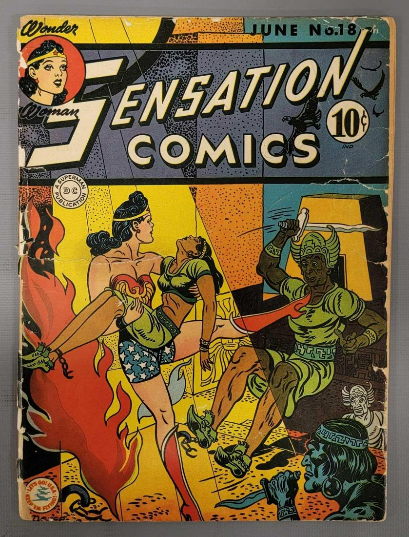 Sensation Comics 18 scale (DC) 1943 (1 of 8)