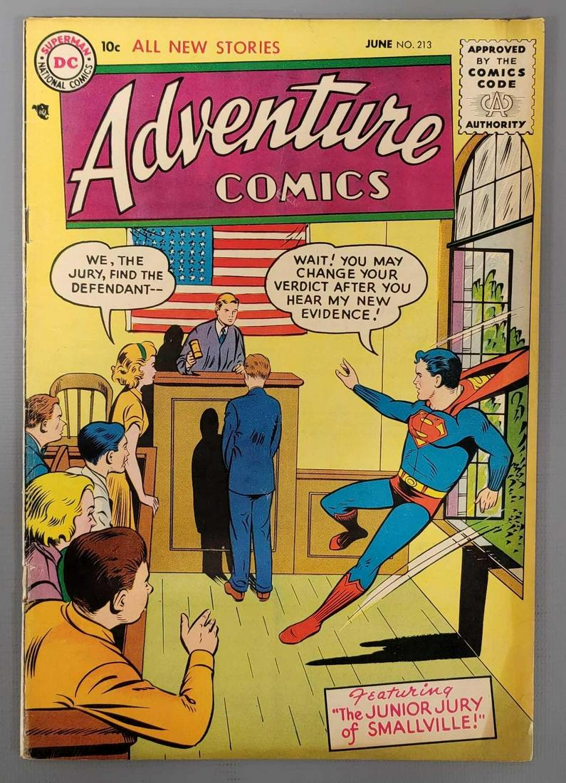 Adventure Comics 213 (DC) 1955 (1 of 8)