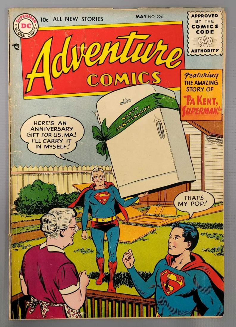 Adventure Comics 224 (DC) 1956 (1 of 8)