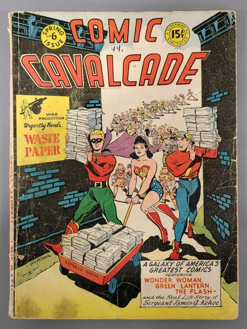 Comic Cavalcade 6 (DC) 1944 (1 of 8)