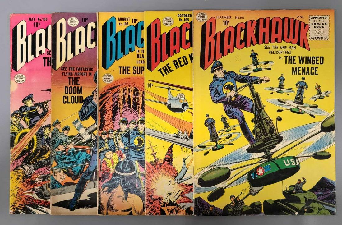 Blackhawk 100, 102 103 105 107 (Quality) 1956 (1 of 5)