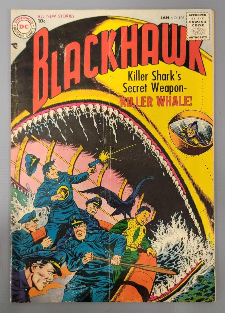 Blackhawk 108 (DC) 1957 1st DC issue (1 of 8)
