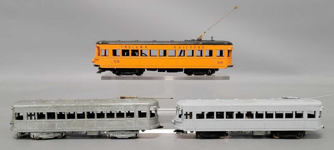 Three Bowser Indiana Railroad interurban traction units (1 of 6)