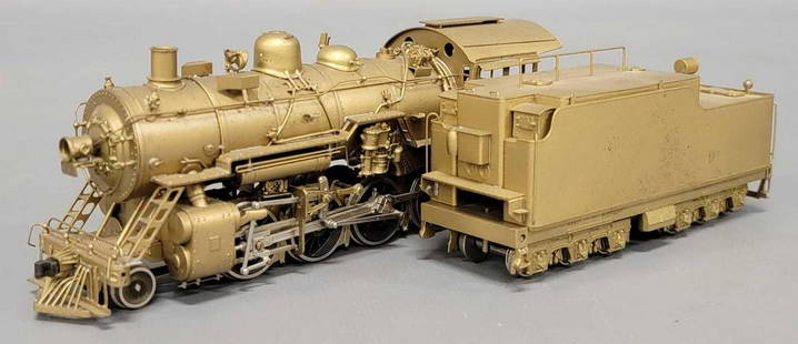 HO Brass Model Train - Hallmark Models Colorado Midland Pikes Peak 2-8-0