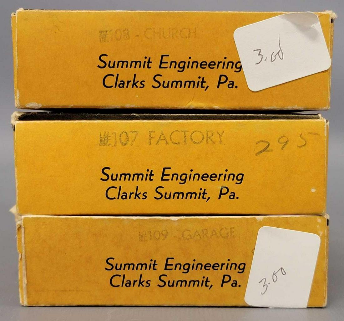 Three Summit Engineering Wayside Buildings HO scale craftsman kits in original boxes (1 of 4)