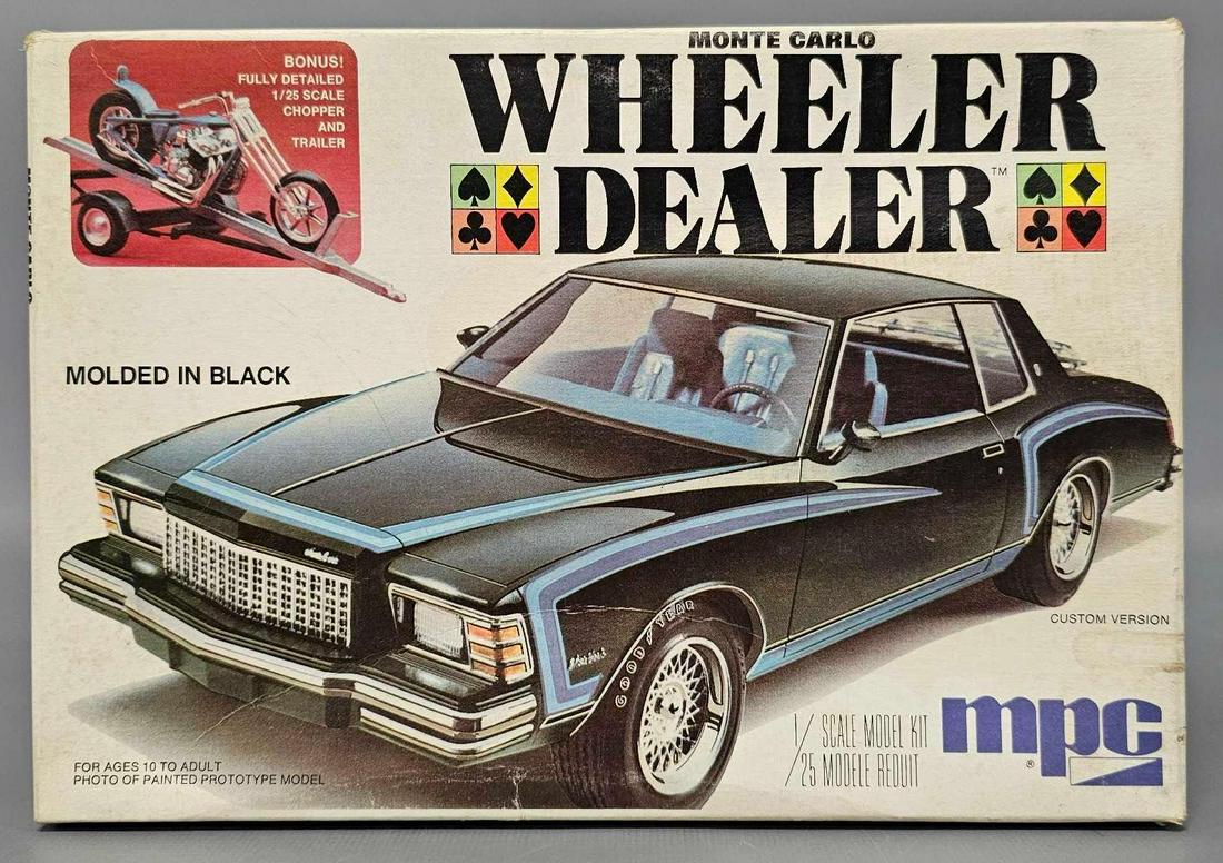 Incomplete MPC Wheeler Dealer Monte Carlo 1/25 scale model kit 0731 (1 of 6)
