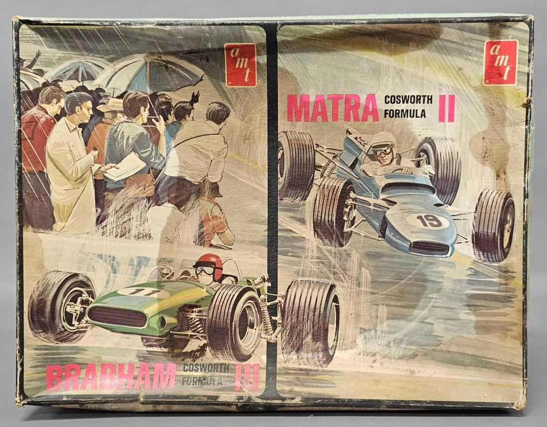 AMT T417 two kit Formula II set 1/25 scale model kit in original box (1 of 7)
