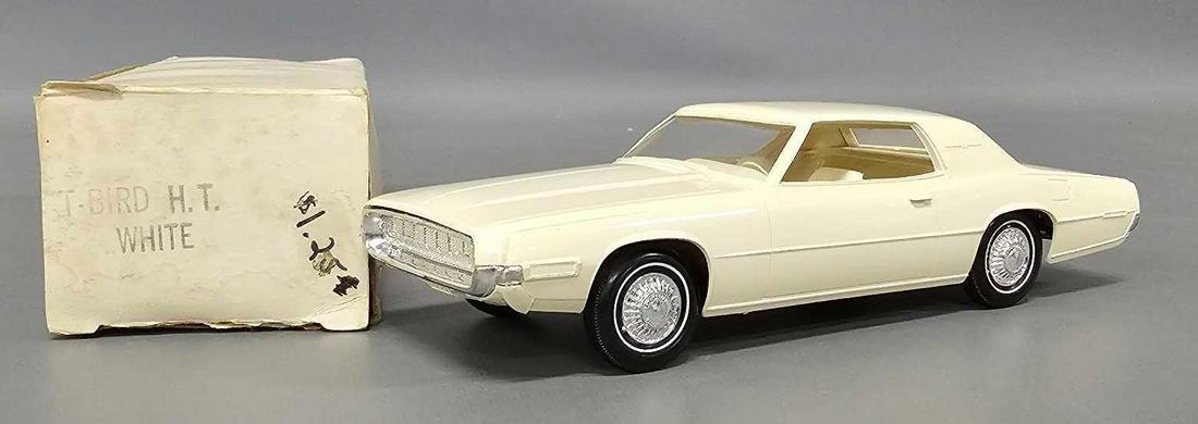 1968 Ford Thunderbird hardtop white dealer promo car in original box (1 of 9)
