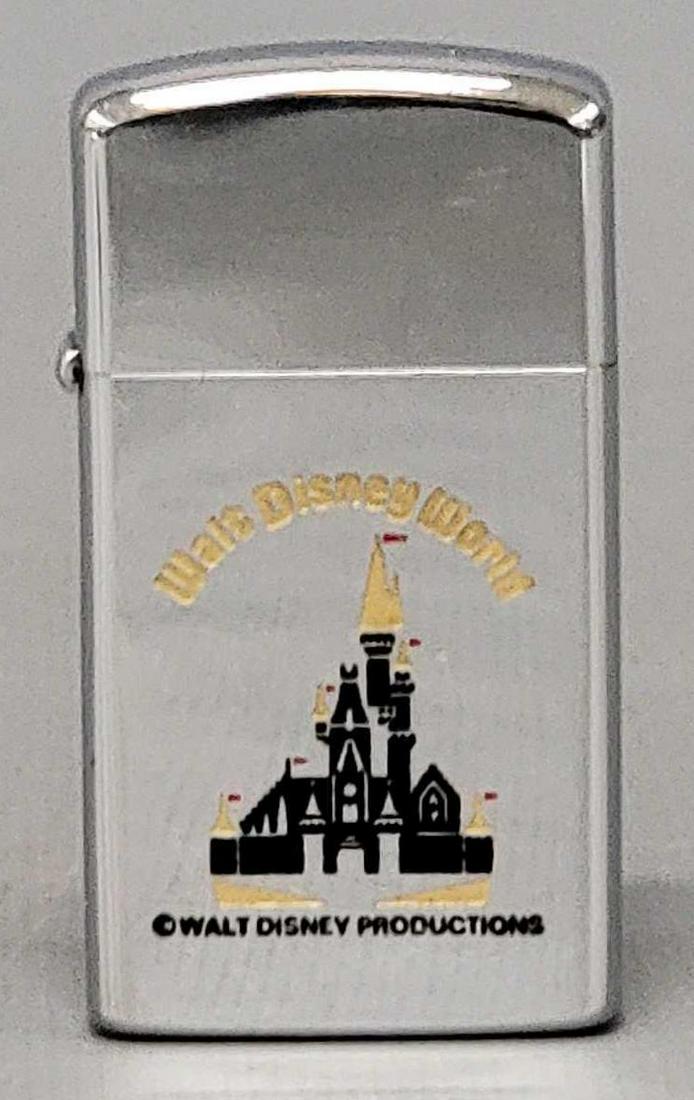 Slim Zippo lighter Walt Disney World: Slim Zippo lighter Walt Disney World, excellent condition as seen in the photos.