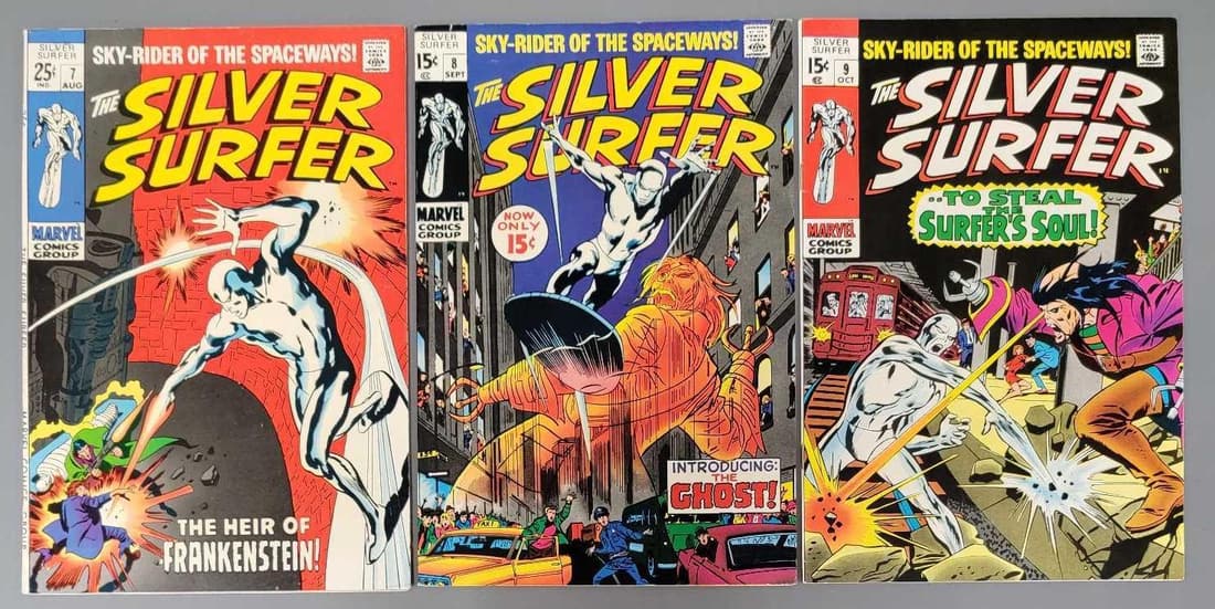 Silver Surfer 7 8 9 (1 of 5)