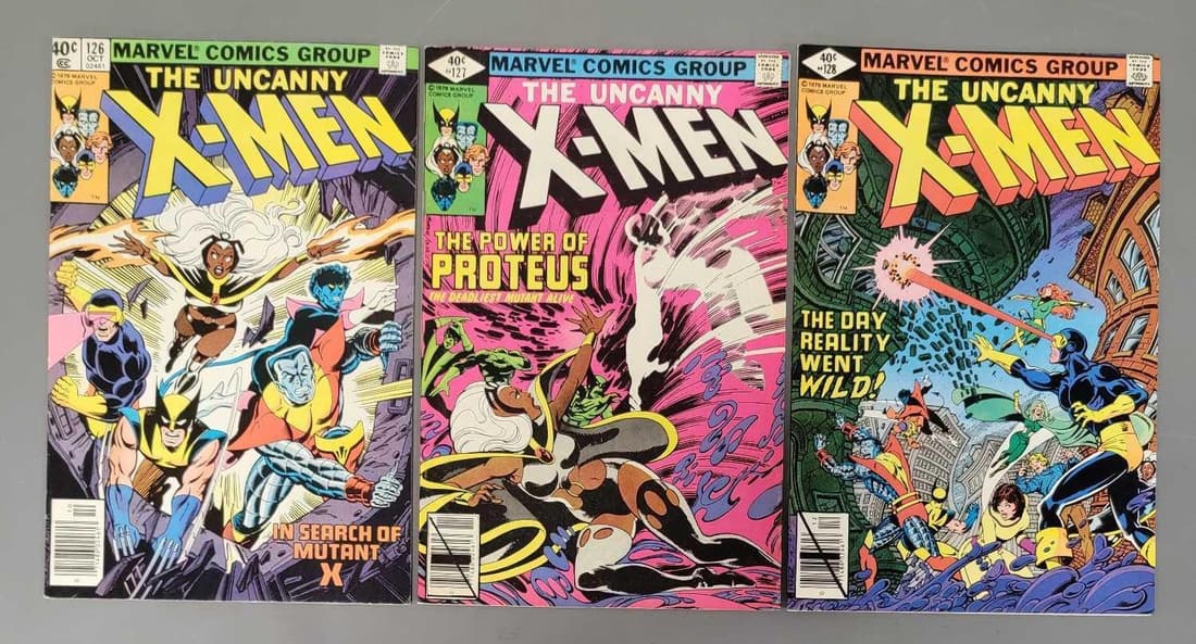 X-Men 126 127 128 (1 of 5)