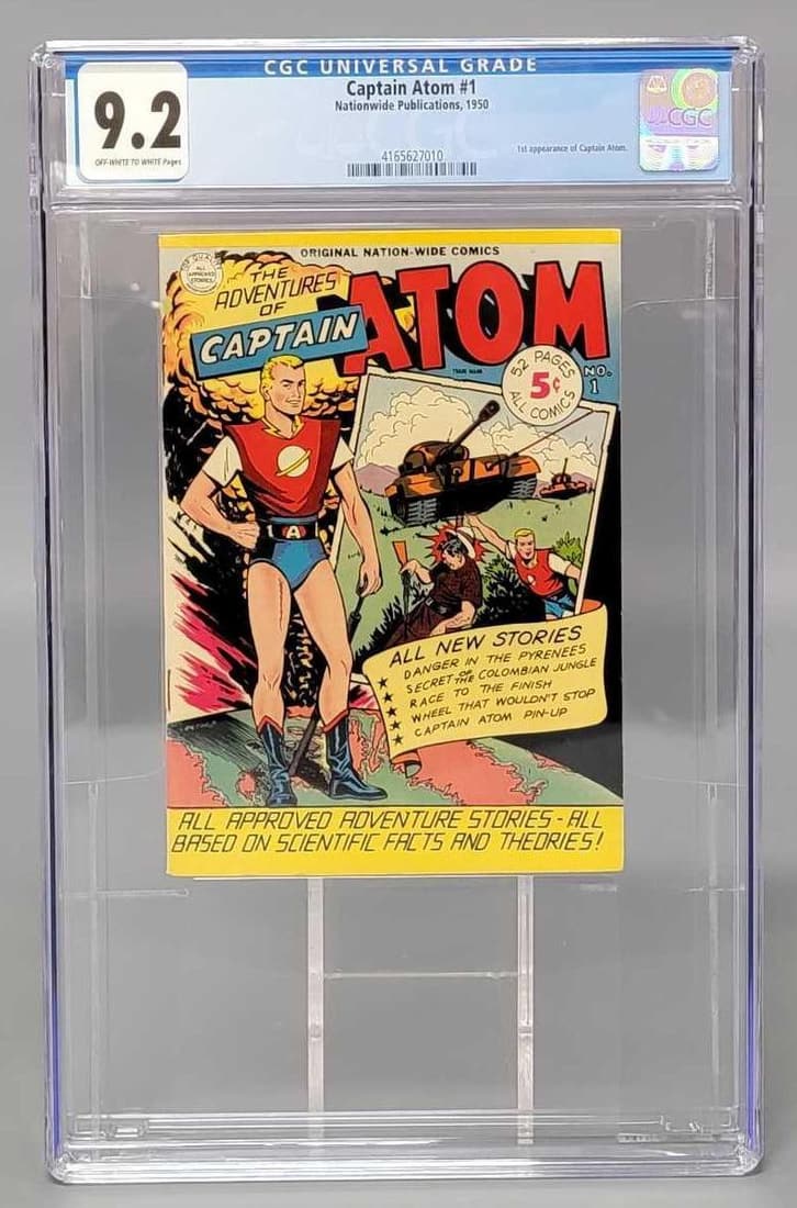 Captain Atom 1 CGC 9.2 (1 of 6)