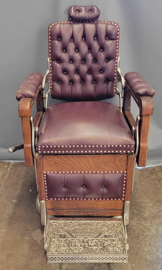 Vintage Koken barber chair (1 of 7)