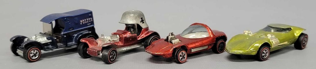 Four Redline Hot Wheels (1 of 7)