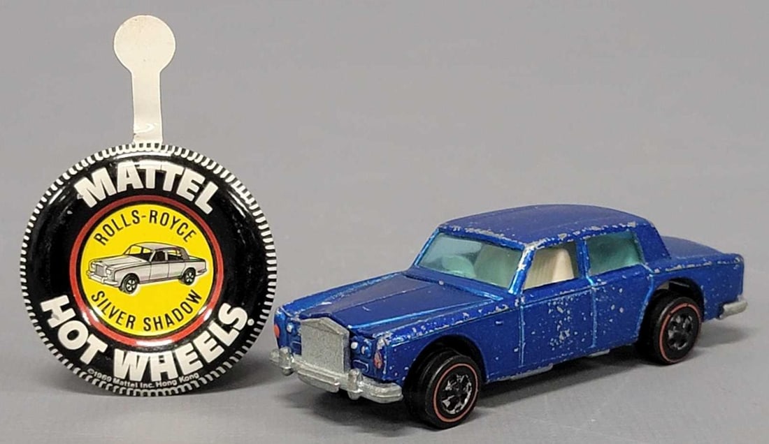 Redline Hot Wheels Rolls Royce Silver Shadow Loose