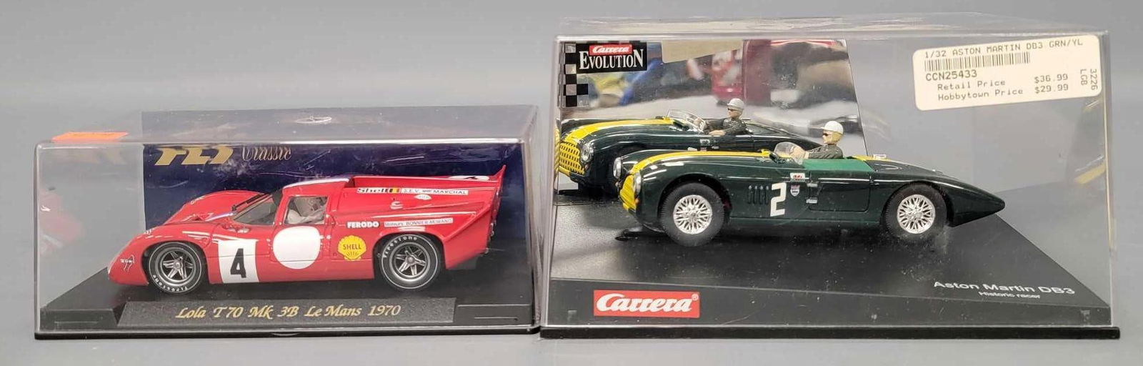 Two 1/32 slot cars in original boxes (1 of 7)