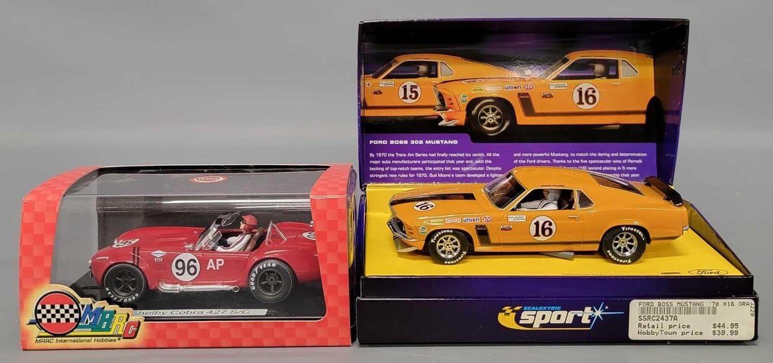 Two 1/32 slot cars in original boxes (1 of 7)
