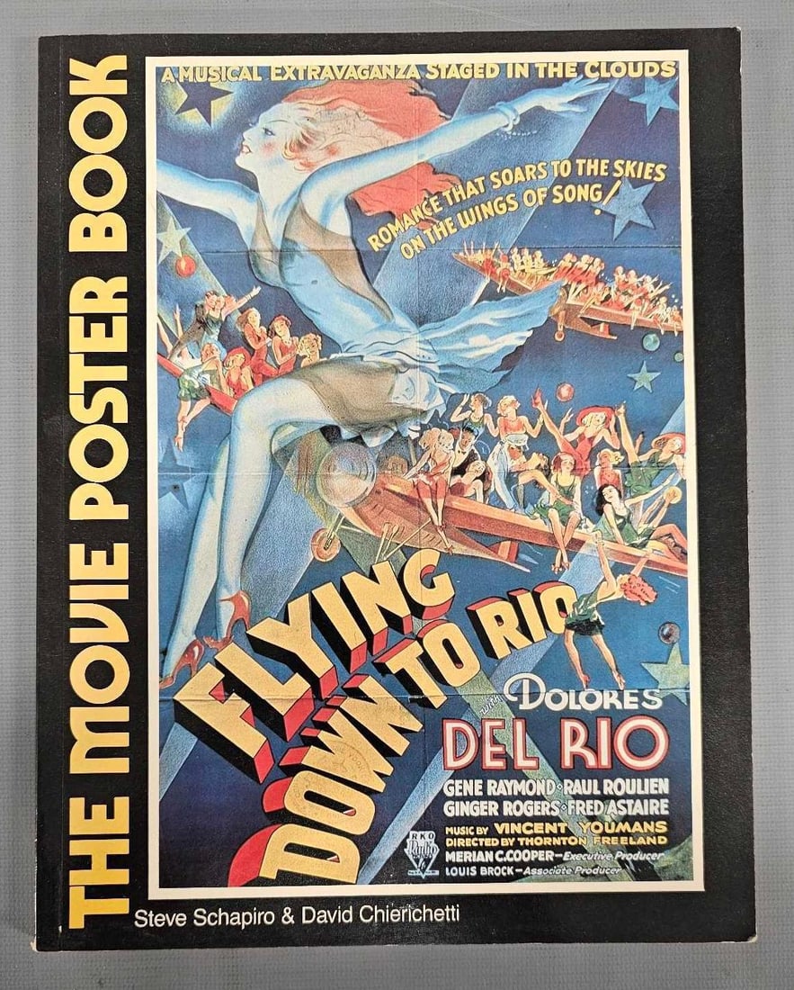 The Movie Poster Book by Steve Schapiro and David Chierichetti signed inside: The Movie Poster Book by Steve Schapiro and David Chierichetti, excellent condition as seen in the photos. Inscribed inside To Mom - Dad who have made everything possible, Love Steve.