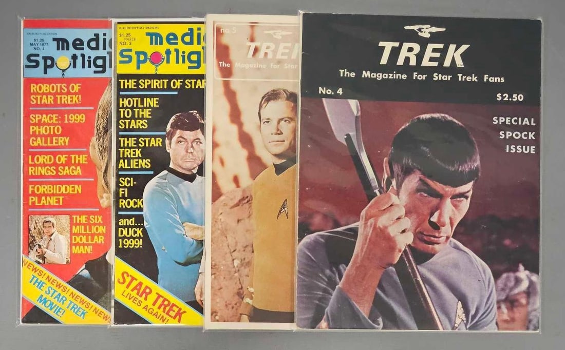 Four Star Trek Magazines (1 of 5)