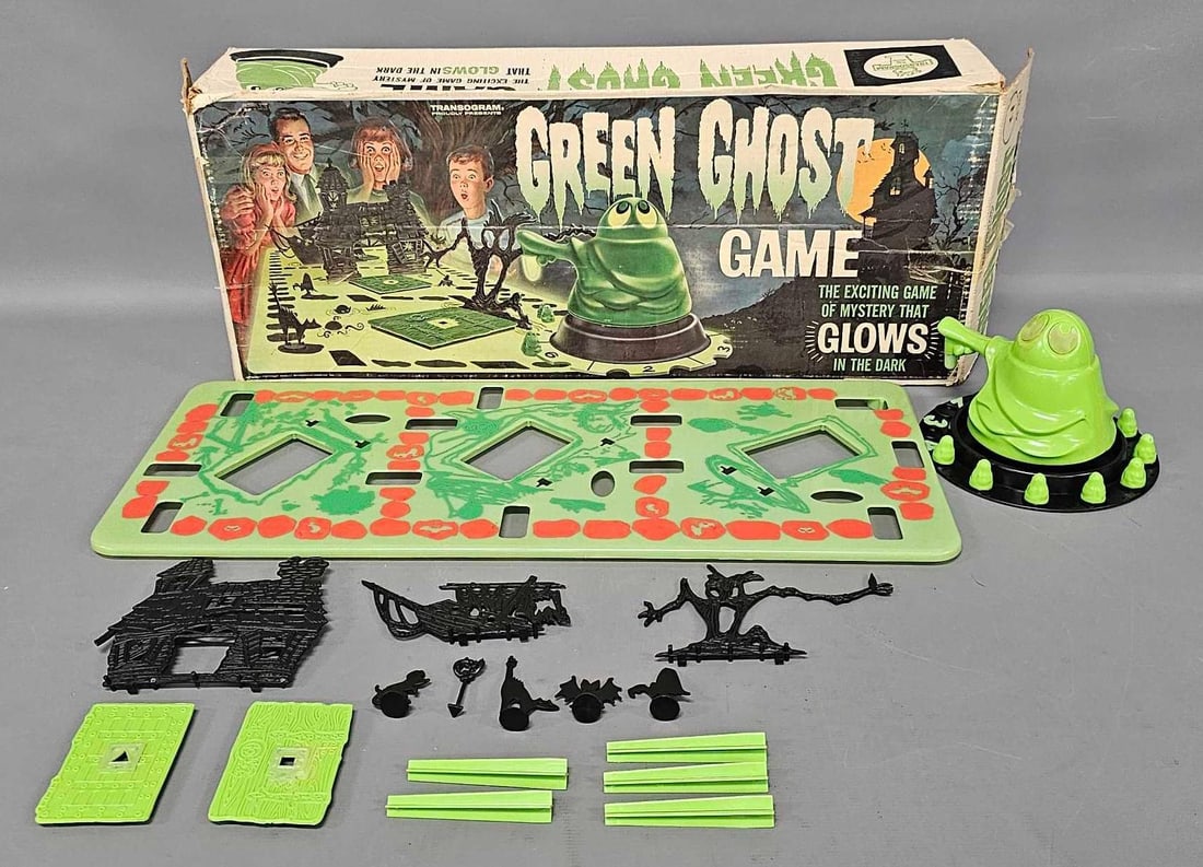 Transogram Green Ghost game incomplete (1 of 9)