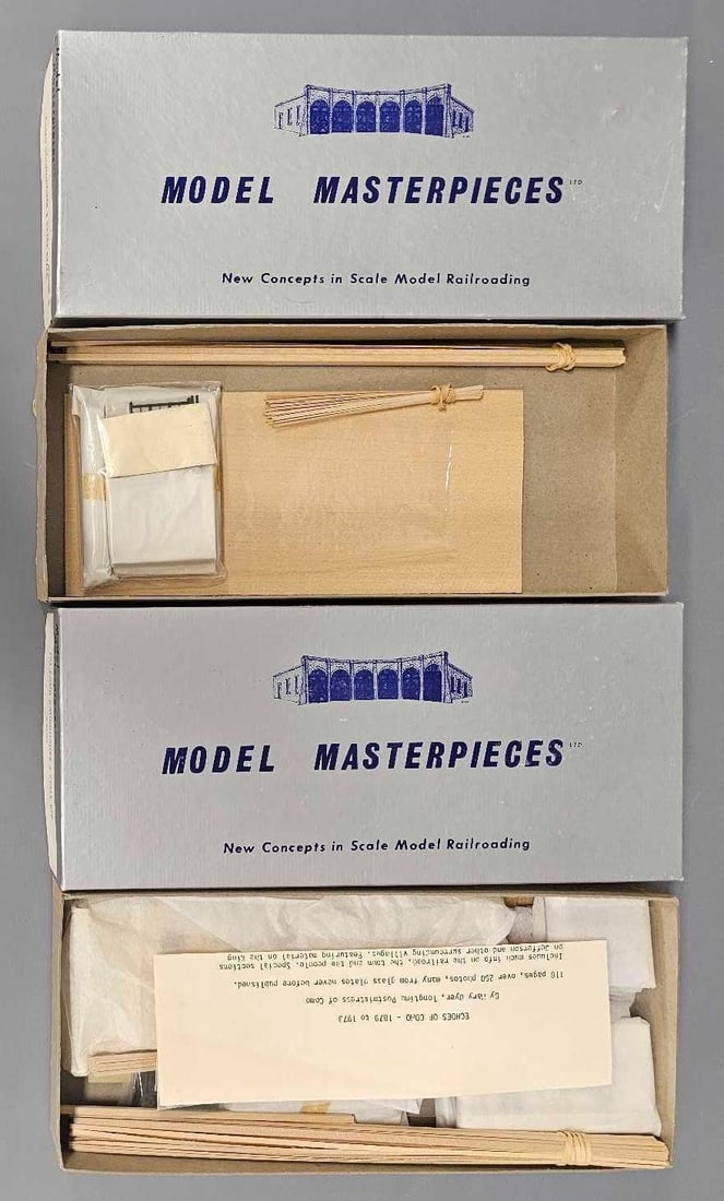 Unbuilt Model Masterpieces HOn3 Como Roundhouse craftsman kits (1 of 6)
